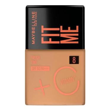 Imagem de Base Líquida Maybelline Fit Me Fresh Tint Fps50 Cor 8