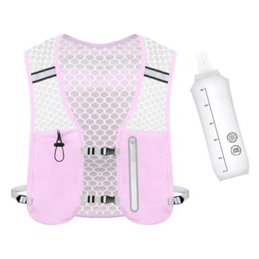 Imagem de RNXRZANK Colete de corrida para mulheres e homens, mochila de hidratação, mochila aquática para viagens e aventuras, Tolet