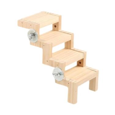 Imagem de Bothyi Escada de Escalada para Pássaros, Suporte para Papagaios de Estimação, Escada Leve Multifuncional, Brinquedo para Papagaios, Playground para Pássaros, 15,5 x 9,3 x 5,3 cm
