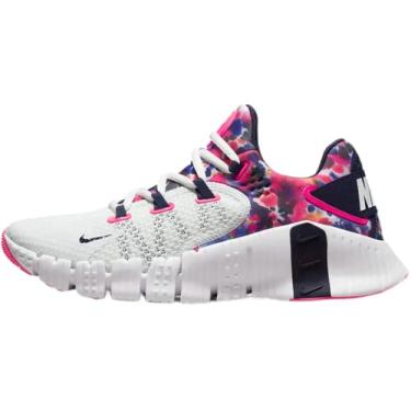 Imagem de Nike Tênis feminino de ginástica, Summit branco preto azul hiperrosa, 38