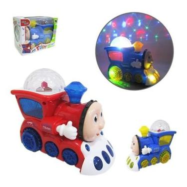 Imagem de Trem Trenzinho Bate e Volta Com Som e Luz + Globo Giratório Colors A P