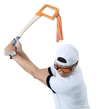 Imagem de Dispositivo Treinador de Swing de Golfe - Treinador De Swing Dupla Face Para Golfe Interior,Corretor de Postura para Força e Flexibilidade com Feedback de Putting, Acessórios Esportivos para Mulheres,