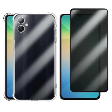 Imagem de Capa Case Capinha Anti Shock para Samsung Galaxy A06 e Película Privacidade Anti Spy