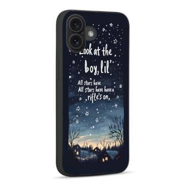 Imagem de HONGZAOQIYE Compatível com iPhone 16, Bling Star in The Night Soft TPU Fashion Cool Slim à prova de choque capas protetoras para celular para mulheres e meninas