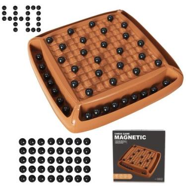 Imagem de Jogo magnético Chess Hcusus Magnet Chess 40 peças para 2-4 jogadores