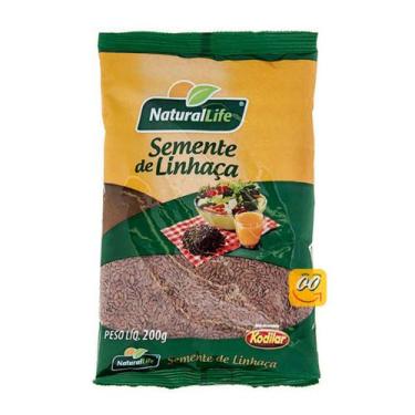Imagem de Semente De Linhaça 200g Natural Life - Kodilar