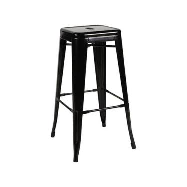 Imagem de Banqueta Alta Industrial em Aço Tolix Espresso Móveis