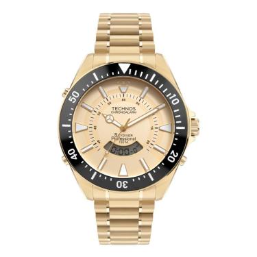 Imagem de Relógio Technos Masculino Skydiver Dourado - Wt2050ak/1d Wt2050ak/1d