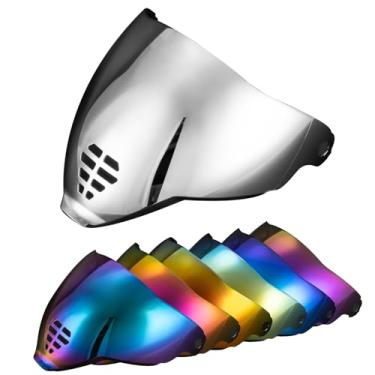 Imagem de PSLER Viseira Ic-06 - Icon Airflite Face Shield Para Capacete De Motocicleta, Acessórios Reposição Ic-06, Prata