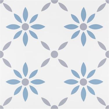 Imagem de Dureidos Descasque e cole azulejos: piso de vinil à prova d'água 30,5 x 30,5 cm adesivo autoadesivo fácil de instalar, 10 peças cobrindo 10 pés quadrados para banheiro, cozinha, quarto