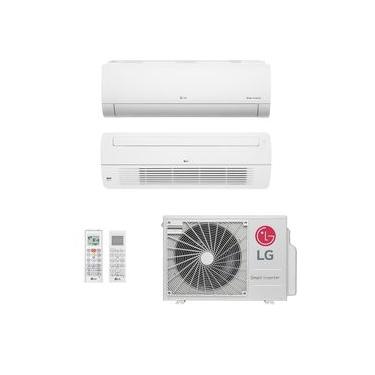 Imagem de Ar-Condicionado Multi Split Inverter LG 18.000 (1x Evap HW 9.000 + 1x Evap Cassete 1 Via 12.000) Quente/Frio 220V