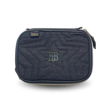Imagem de Estojo Box Rebecca Bonbon Jeans 100 Pens Escolar Meninas - Clio Style,