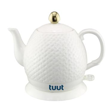 Imagem de Chaleira Elétrica de Porcelana Elegance 1,5L, Branca, 127v