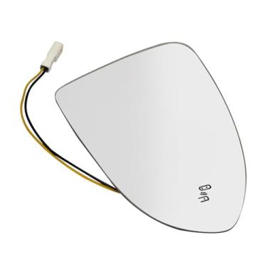 Imagem de Vidro retrovisor lateral do passageiro com ponto cego e aquecido para golfe 2015-2021, Golf Alltrack 2017-2019, Golf R/Sportwagen 2015-2019, E-Golf 2015-2019, GTI 2015-2024, Jetta 2019-2024, 5G0857575