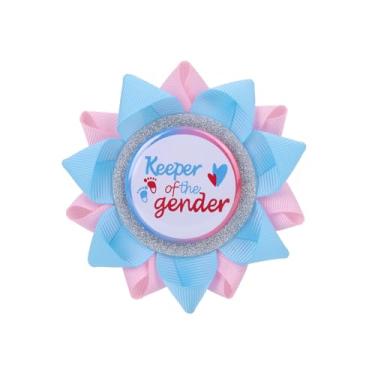 Imagem de Botão Guardião do Gênero, Broche Rosa ou Azul para Revelação do Sexo Bebê Broche Revelação de Menino ou Menina Lembrancinhas Significativas Festa Suprimentos para Decoração Chá Bebê