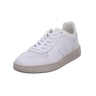 Imagem de Veja Tênis feminino V-10 com cadarço, Branco extra, 45