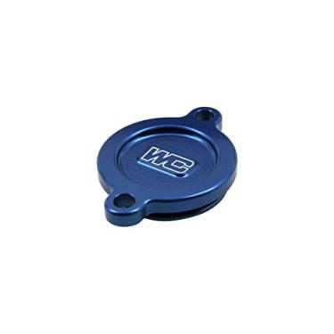 Imagem de Works Connection Tampa do filtro de óleo (azul) para 14-22 HUSQVARNA FC250