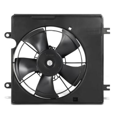 Imagem de DNA MOTORING Conjunto de ventilador do radiador compatível com Honda Civic 2022-2024, Integra 2023-2025, substitui o ventilador esquerdo do radiador, 1901564AA01, 1902064AA01, 1903064AA01, OEM-RF-1180