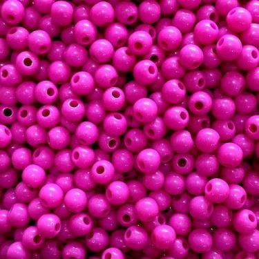 Imagem de BOLINHA DE RESINA Nº 06 (20 G) - LADEIRA BIJUTERIAS, Magenta claro