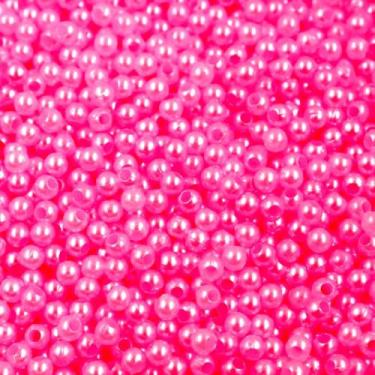 Imagem de PÉROLA DE ABS LISA Nº 03 20G PEROLA 3MM - LADEIRA BIJUTERIAS, Rosa mar
