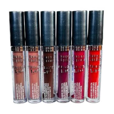 Imagem de Batom Líquido Matte Fruit Lips Longa Duração Kyrav