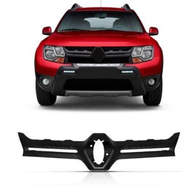 Imagem de Grade Radiador Duster Oroch 2015 16 17 18 A 2020 Black Piano - SP ACES