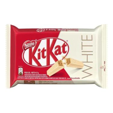 Imagem de Kit c/ 6 Wafer White Chocolate Branco 41,5g KitKat
