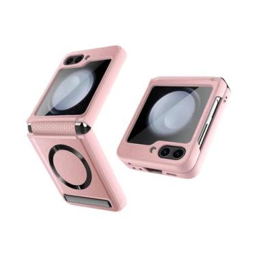 Imagem de Capa De Couro Com Proteção Completa Para Samsung Galaxy Z Flip 7 6 5, 