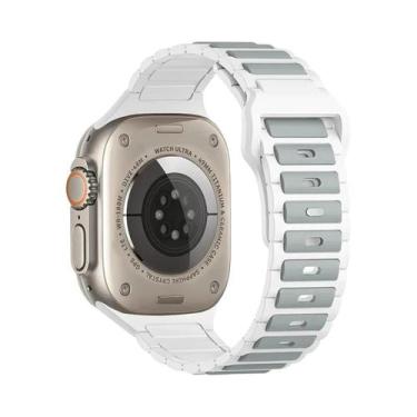 Imagem de Pulseira Universal De Silicone Para Apple Watch Series 9 8 7 6 5 SE Ul