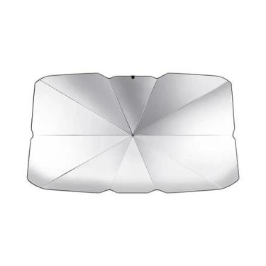 Imagem de Sombrinha Retrátil Para Carro, Proteção Térmica Para Para-brisa Fronta