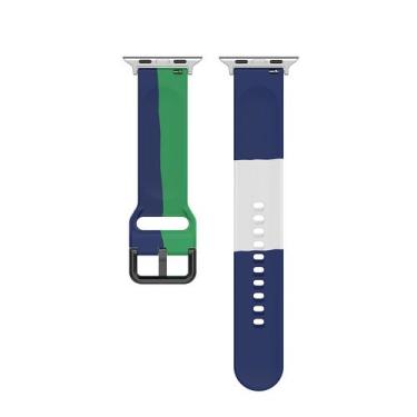 Imagem de Pulseira de silicone para relógio esportivo para Apple Watch 4/3/2/1 3