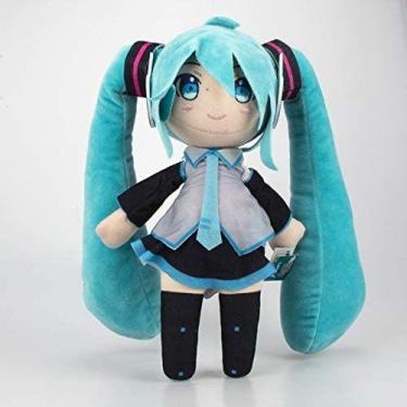 Imagem de Boneca de pelúcia macia Hatsune Miku de 10" (dançando) - HUOGUO
