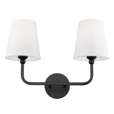 Imagem de Arandelas de parede METET VL837-MB-2 Luz de banheiro x2 - METWET