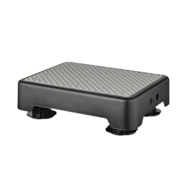 Imagem de Fenteer Banqueta ajustável com plataforma pequena, suporte para adultos, crianças, idosos, mulheres, cozinha, banheiro, trailer, camping, escritório, Branco