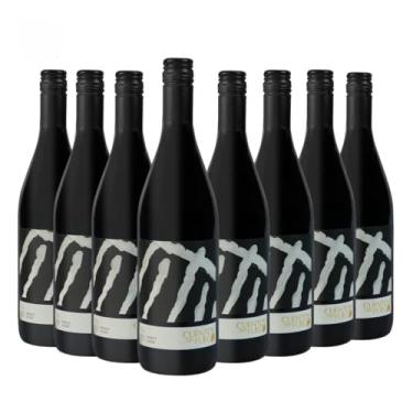 Imagem de Kit com 8 Vinhos Chilenos Tinto Seco Pinot Noir Cuentos del Fuego