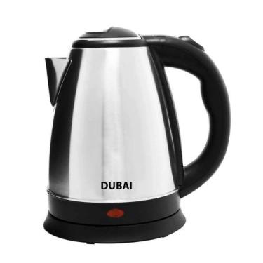 Imagem de Chaleira Elétrica Inox Dubai 1,8 Litros Preto 127V 1500W - Tesla Store