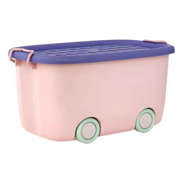 Imagem de Organizador Infantil Para Brinquedo Boneca Carrinho Lego 30l - Tibaby,