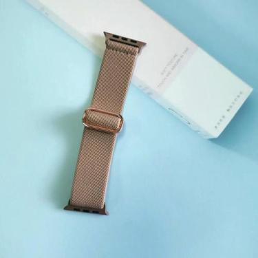 Imagem de Pulseiras De Nylon Para Apple Watch 45mm 44mm 42mm 49mm 38mm 40mm 41mm