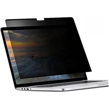 Imagem de Filtro de tela de privacidade magnético 360° fácil de ligar/desligar compatível com MacBook Pro de 14 polegadas (2021-2024, M4, M3, M2, M1, Pro, Max), protetor de tela de privacidade de laptop