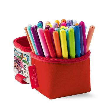 Imagem de Caneta hidrográfica Vai e Vem com 50 cores - Faber-Castell