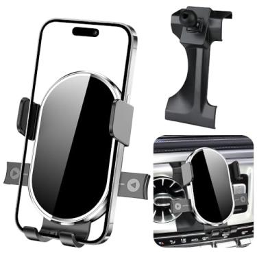 Imagem de Suporte de telefone de carro para Mercedes Benz G G-Class 2019-2024 AMG G63 G65 G55 G500 G550 G580 W463 Wagon acessórios automotivos navegação decoração interior celular suporte celular acessório 【Não