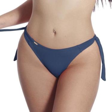 Imagem de Calcinha de Biquíni Levanta Bumbum Fio Duplo Amarradinha - Estigma, M,