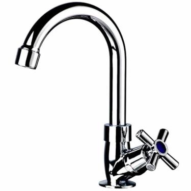 Imagem de Torneira De Bancada Para Lavatório Slim Bica Móvel 1-4 De Volta 8195 C21 - 770092 - Stoc