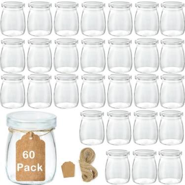 Imagem de Frascos de pudim de vidro ihomecooker Mini 100 ml/3,4 onças, pacote co