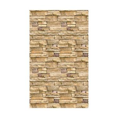 Imagem de Papel de Parede Decorativo Pedras - Adesivo Autocolante - Cromo Sign