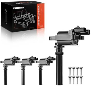 Imagem de Pacote de bobinas de ignição A-Premium para Dodge Durango 2004-2005 Ram 1500 2500 3500 2003-2005 Magnum 300 Jeep Grand Cherokee conjunto com 4 peças
