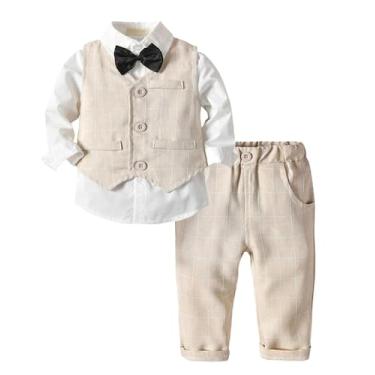Imagem de Roupas infantis para meninos, roupas de casamento para homens da ARTMI