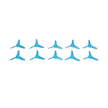 Imagem de Generic Hélice de 3 Lâminas, Hélices de Barco de 10 Peças Com Furo de 2 Mm para Brinquedos de Fabricação de Modelos DIY (Azul)