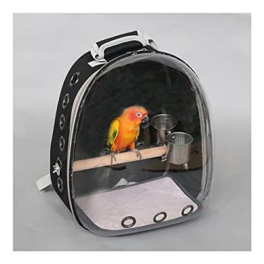 Imagem de Mochila para animais de estimação, gaiola de viagem para casa, gaiola de papagaio para pássaros, caixa de pássaros, papagaio, canário, pombo, papagaio, pássaro, casa, animal, papagaio, gaiola