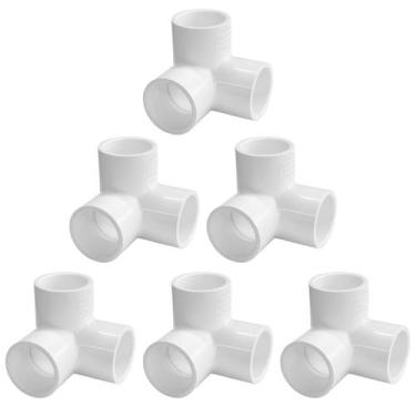 Imagem de Encaixes de tubulação de PVC Lesso 1 Tee Conector de cotovelo de 3 via